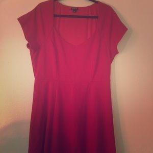 Red sexy cocktail dress Torrid
